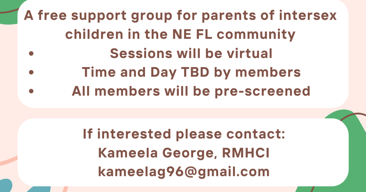 Parents of Intersex Children – Support Group. Free!
